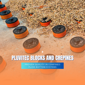 PLUVITEC® BLOCKS AND CREPINES: Proven quality in confined fund flow systems